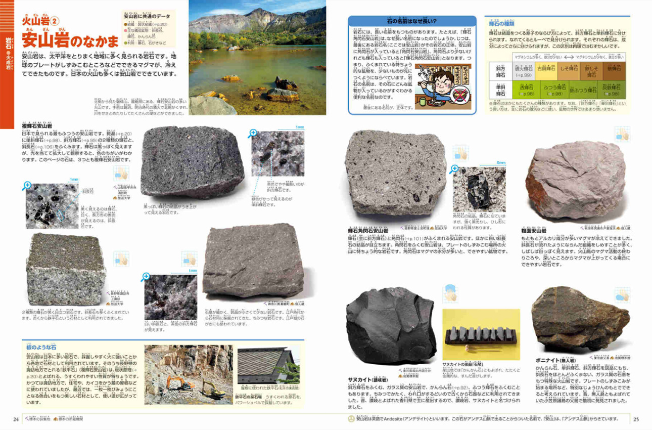 岩石 鉱物 化石 小学館の図鑑neoシリーズ 小学館